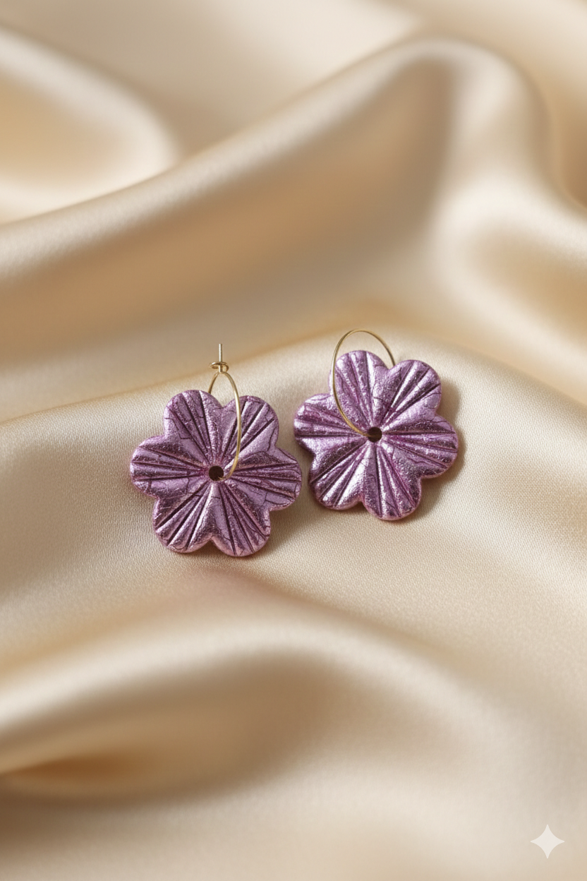 Betty | feuille d'or rose