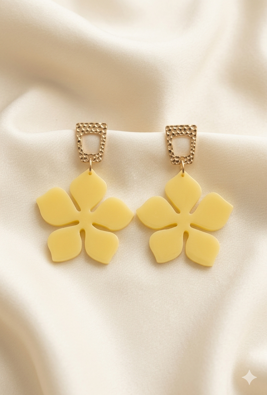 Pétale enchanté | Jaune pastel