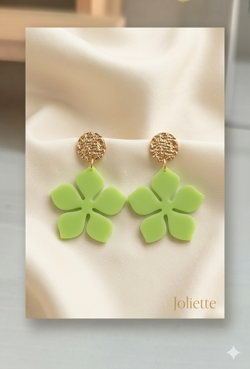 Pétale enchanté | vert pastel