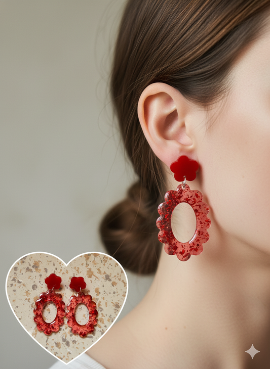 Ema feuille d or rouge