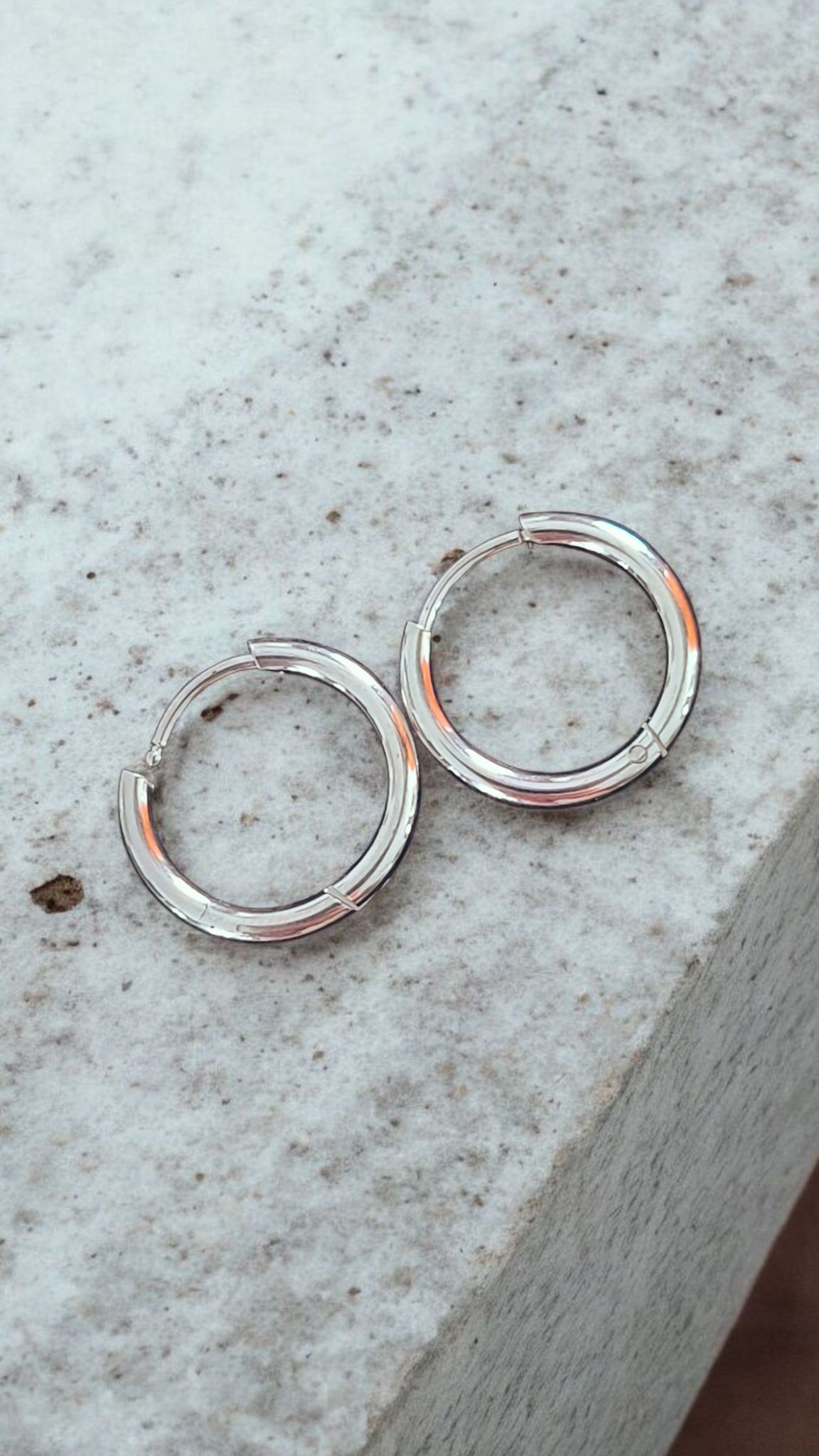 Créole ronde argent