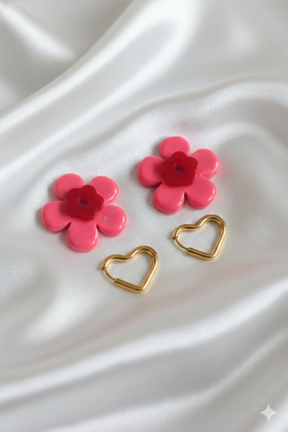Lou | Rose et rouge